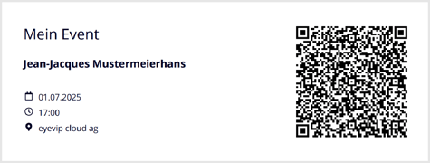 Standard Ticket-Vorlage